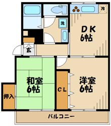 パークサイドハイツの物件間取画像